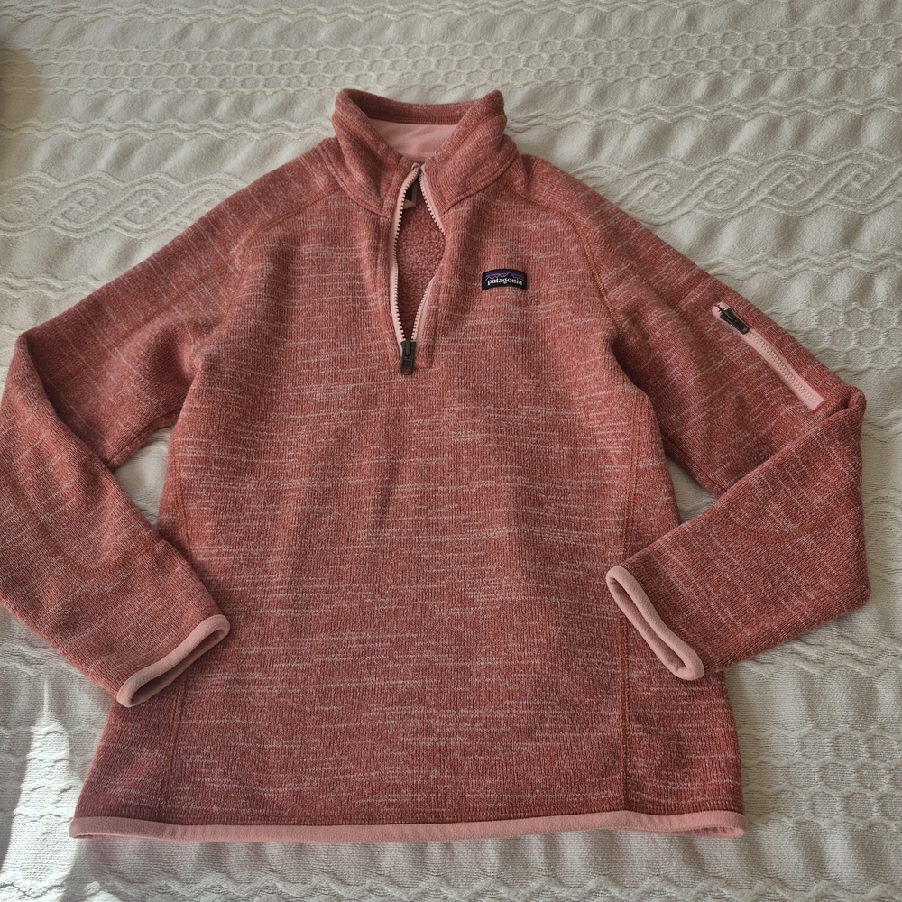Patagonia Coral Quarter-Zip Fleece